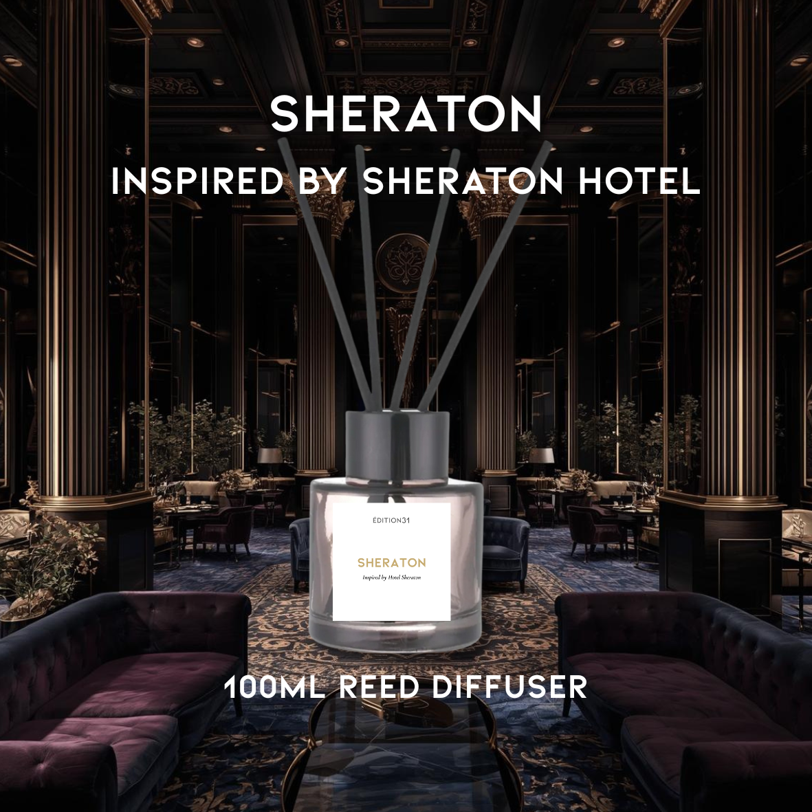 Sheraton - 100ml Reed Diffuser