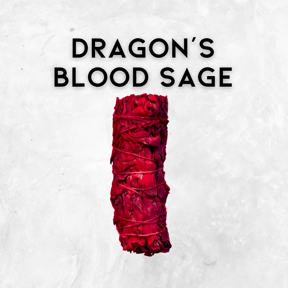 4″ Dragon’s Blood Red Sage Smudge Sticks –  Cleansing & Protection